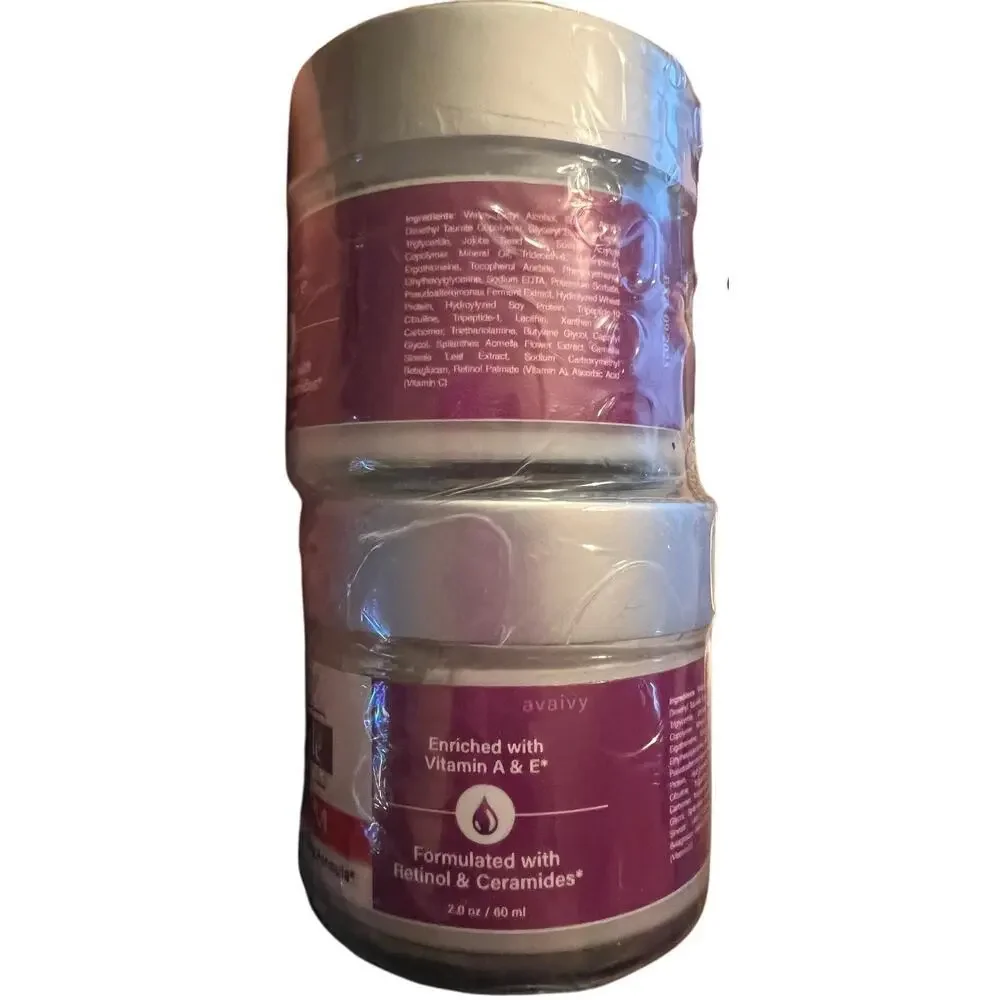 Ageless Moisturizer Cream for wrinkles, Ant-Aging, Skin Tightening 2 pack NeW